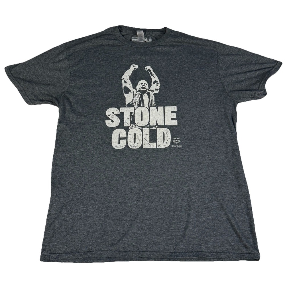 Stone Cold Steve Austin T Shirt Large WWE Wrestling Ripple Junction Unisex L Tee